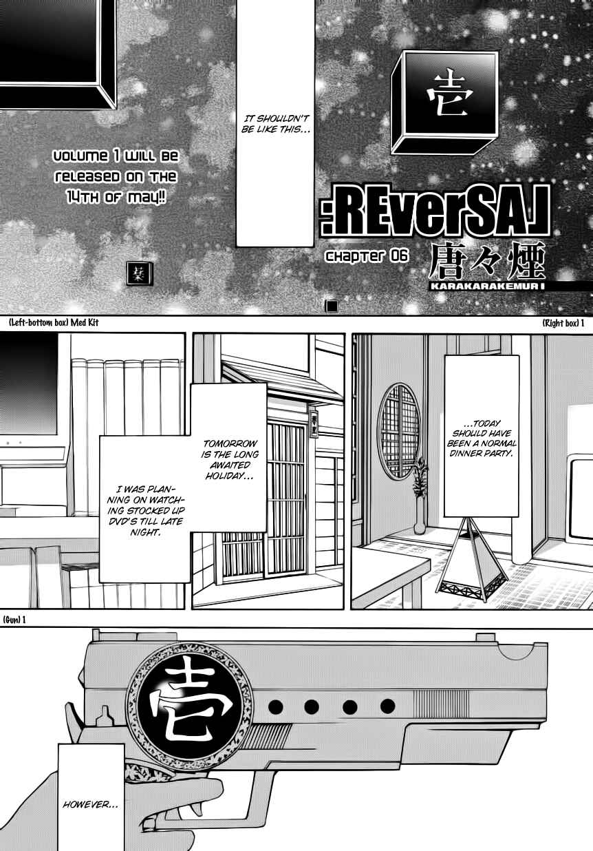 Page 1 Chapter 6.1 :REverSAL