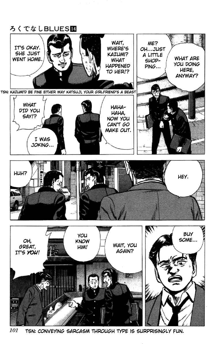 Page 15 Chapter 133 Rokudenashi Blues