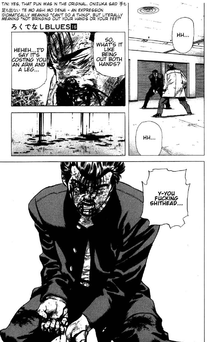 Page 20 Chapter 149 Rokudenashi Blues