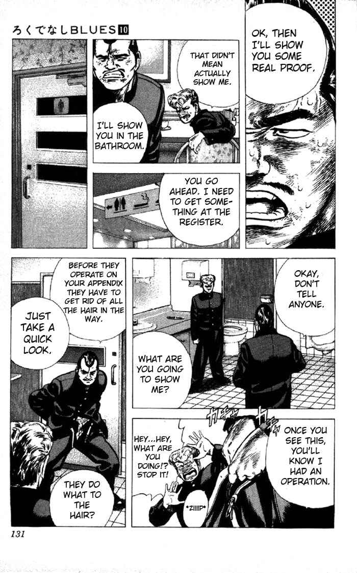 Page 13 Chapter 94 Rokudenashi Blues