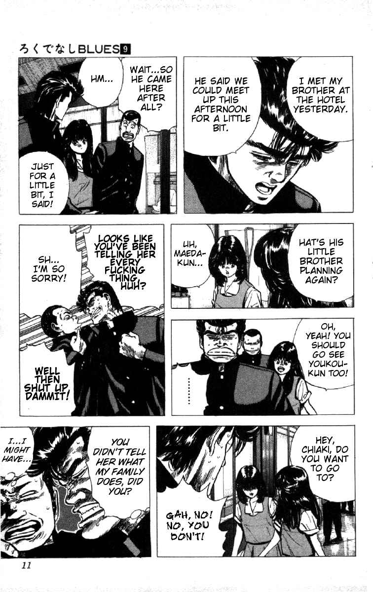 Page 11 Chapter 79 Rokudenashi Blues