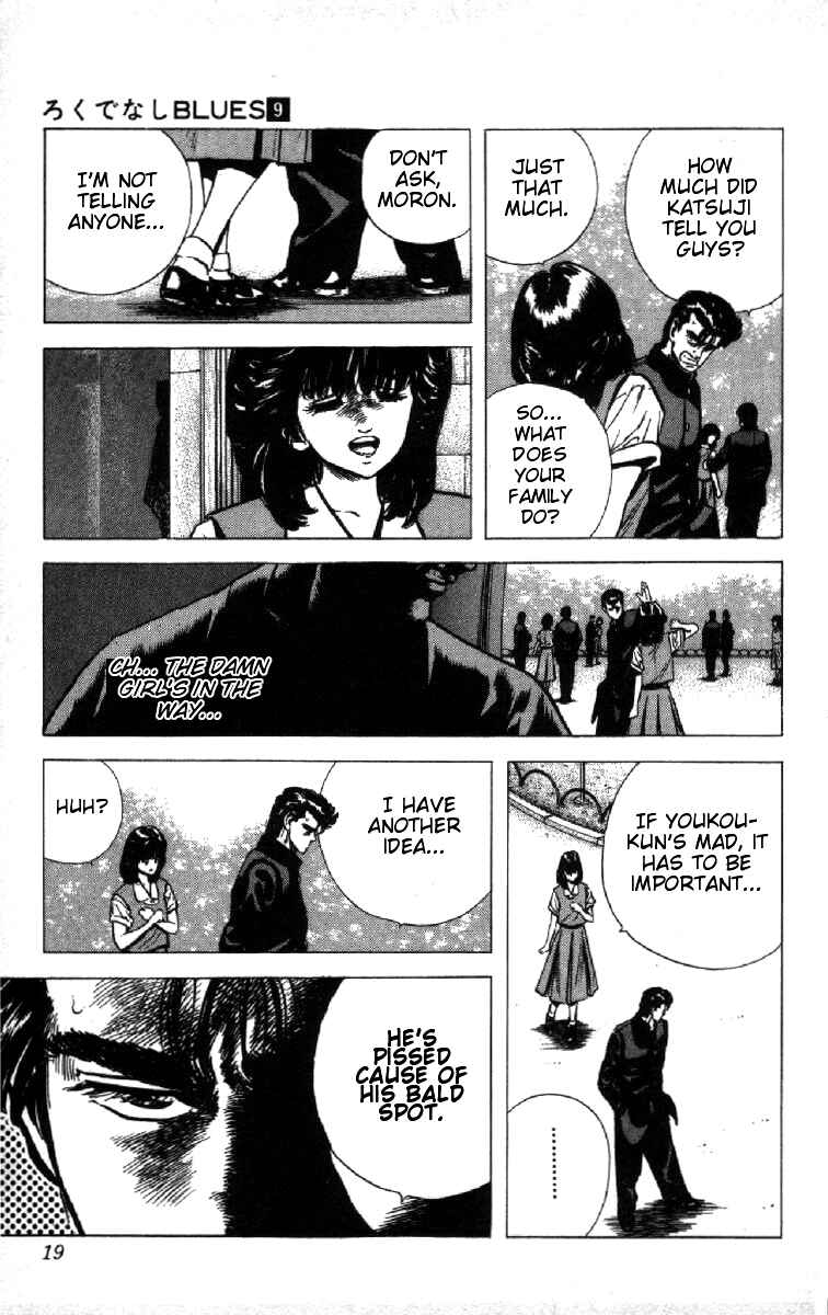 Page 19 Chapter 79 Rokudenashi Blues