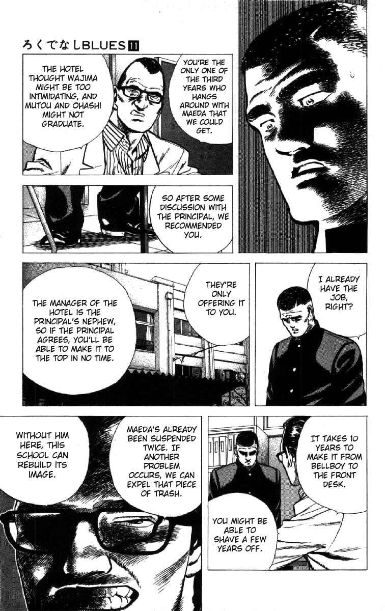 Page 19 Chapter 98 Rokudenashi Blues