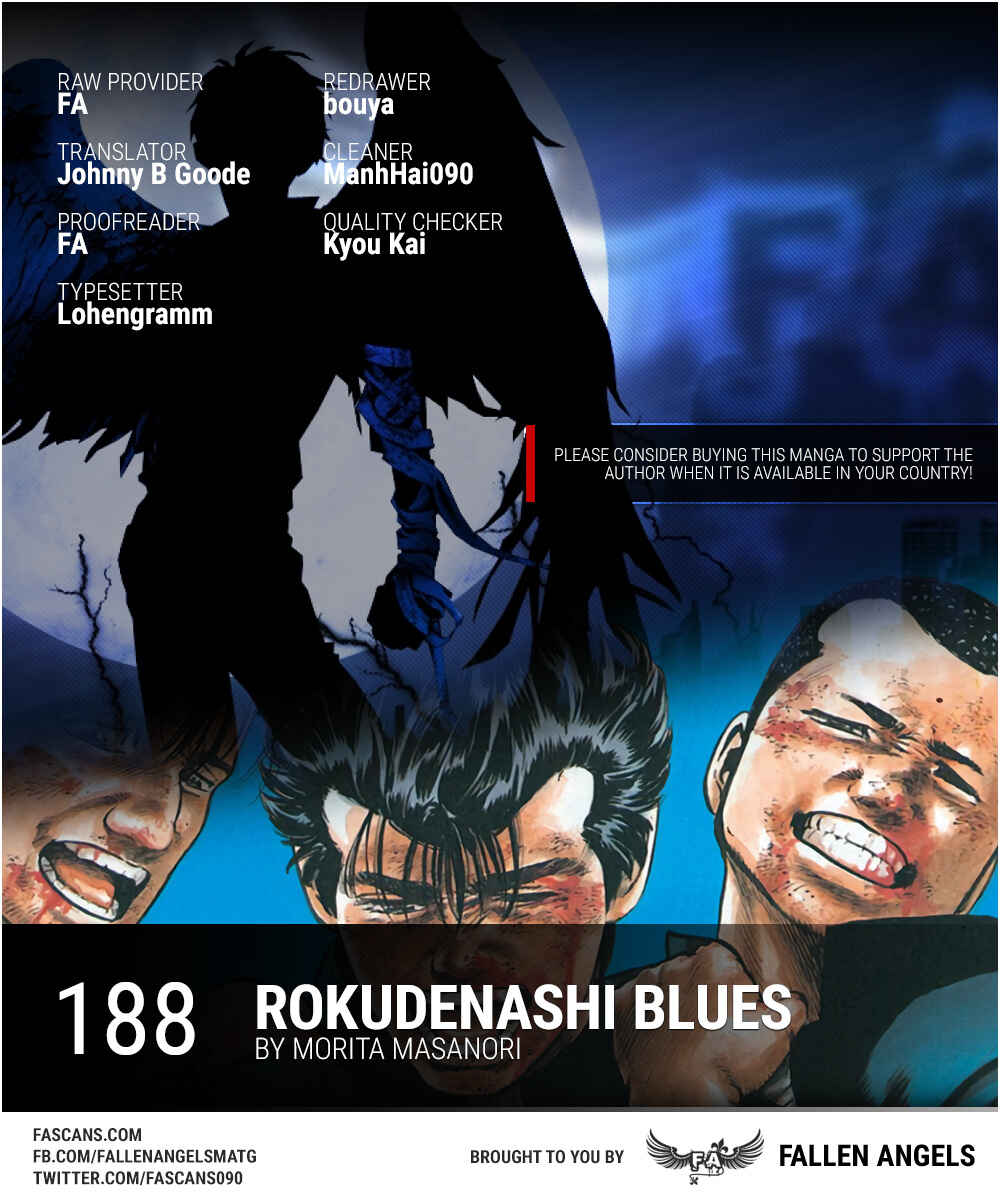 Page 1 Chapter 189 Rokudenashi Blues