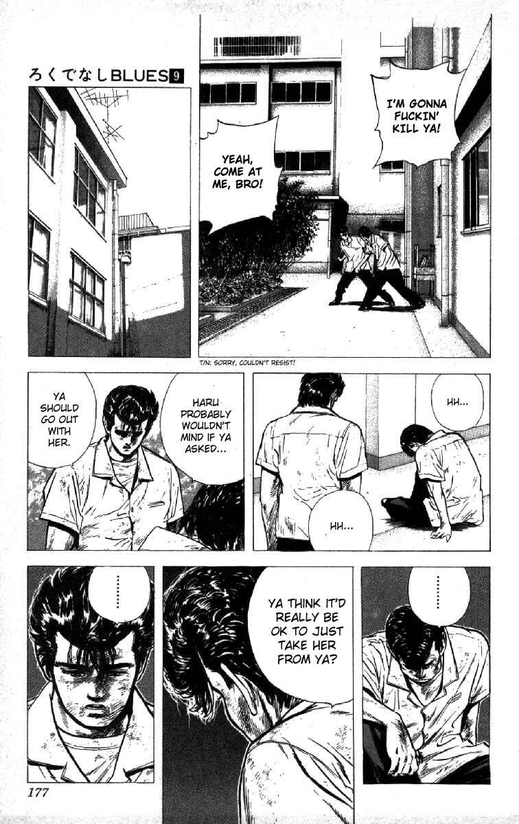 Page 13 Chapter 87 Rokudenashi Blues