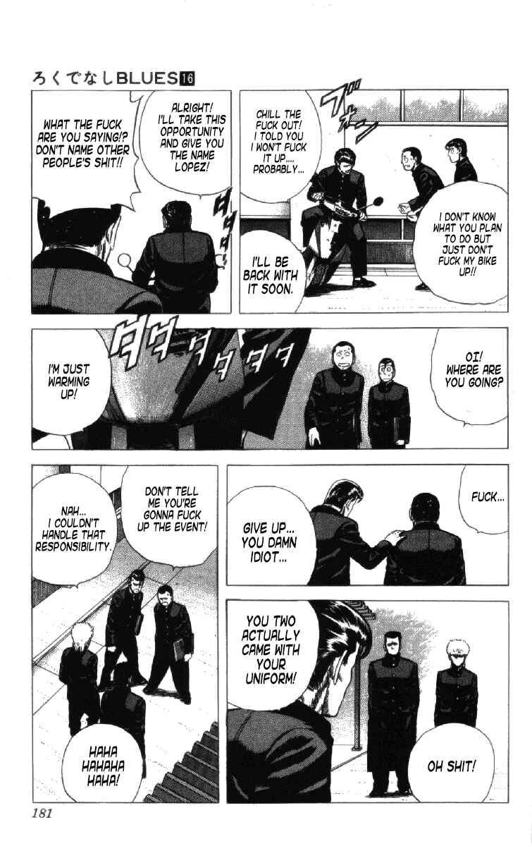 Page 16 Chapter 157 Rokudenashi Blues
