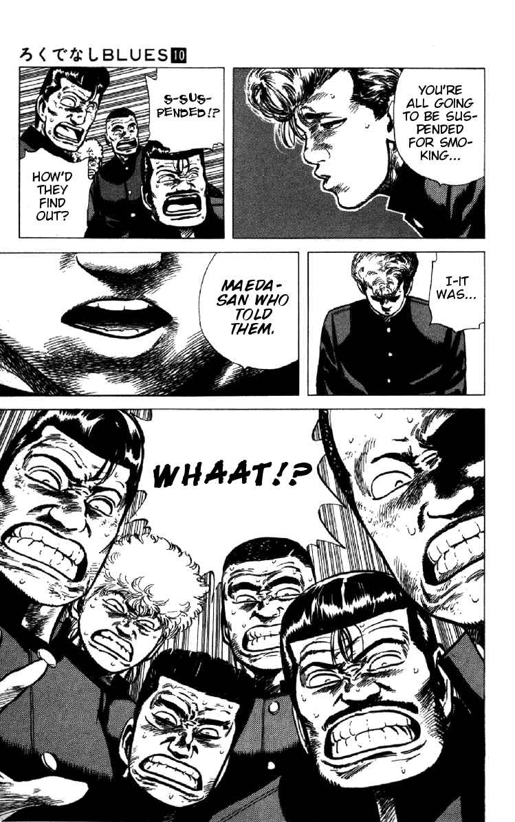 Page 10 Chapter 93 Rokudenashi Blues