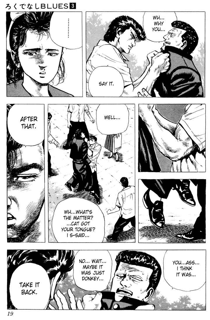 Page 13 Chapter 19 Rokudenashi Blues
