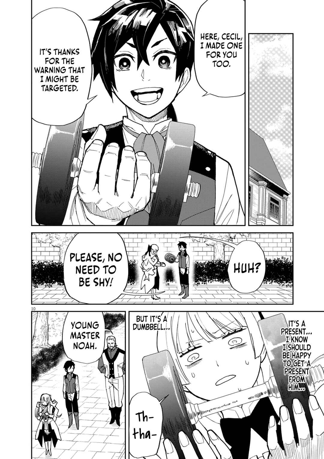 Page 10 Chapter 13 Game Akuyaku Kizoku ni Tensei Shita Ore wa, Chiito Kinniku de Musou Suru
