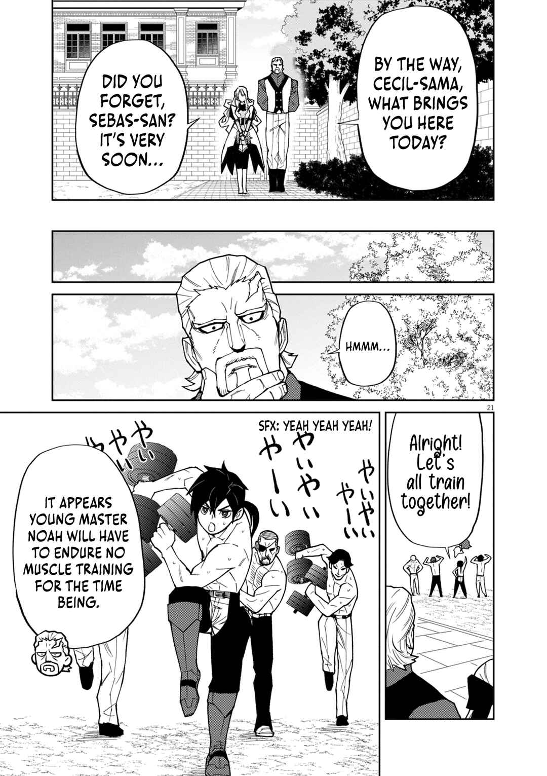 Page 21 Chapter 13 Game Akuyaku Kizoku ni Tensei Shita Ore wa, Chiito Kinniku de Musou Suru