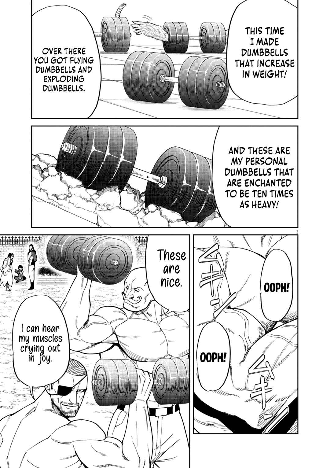 Page 3 Chapter 13 Game Akuyaku Kizoku ni Tensei Shita Ore wa, Chiito Kinniku de Musou Suru