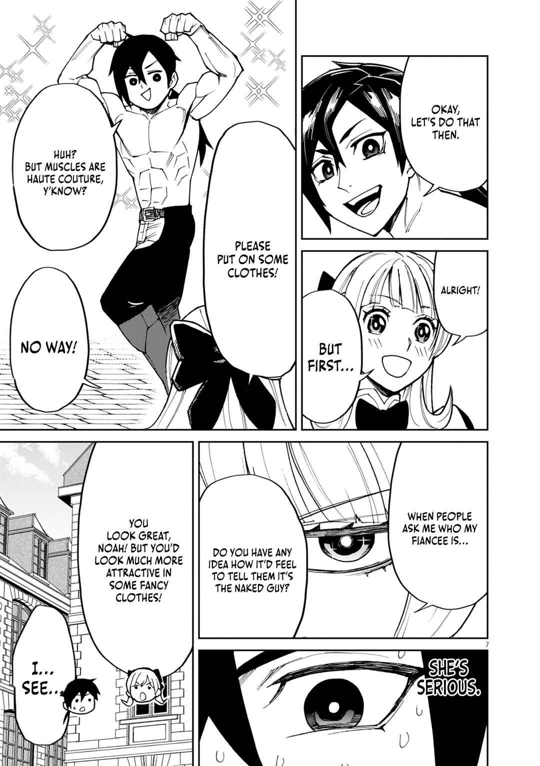 Page 8 Chapter 23 Game Akuyaku Kizoku ni Tensei Shita Ore wa, Chiito Kinniku de Musou Suru