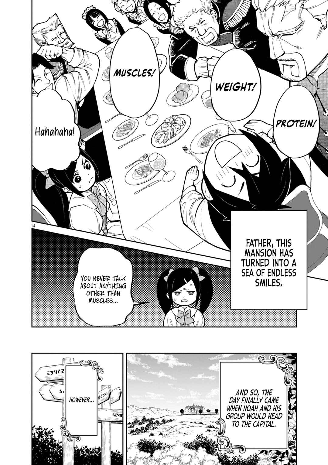 Page 14 Chapter 20 Game Akuyaku Kizoku ni Tensei Shita Ore wa, Chiito Kinniku de Musou Suru
