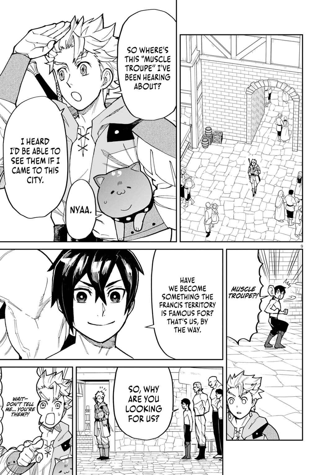 Page 9 Chapter 20 Game Akuyaku Kizoku ni Tensei Shita Ore wa, Chiito Kinniku de Musou Suru