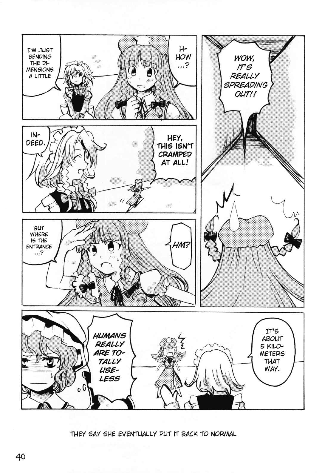 Page 39 Chapter Unknown_4478 Touhou - Mossarism (Doujinshi)