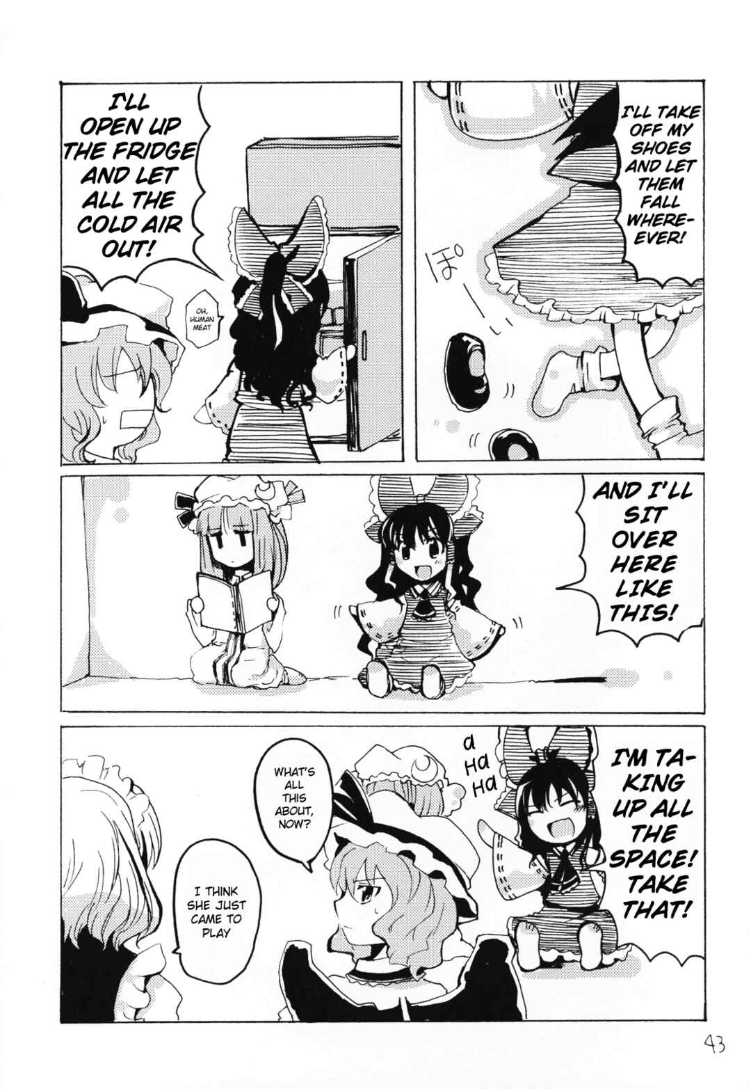 Page 42 Chapter Unknown_4478 Touhou - Mossarism (Doujinshi)