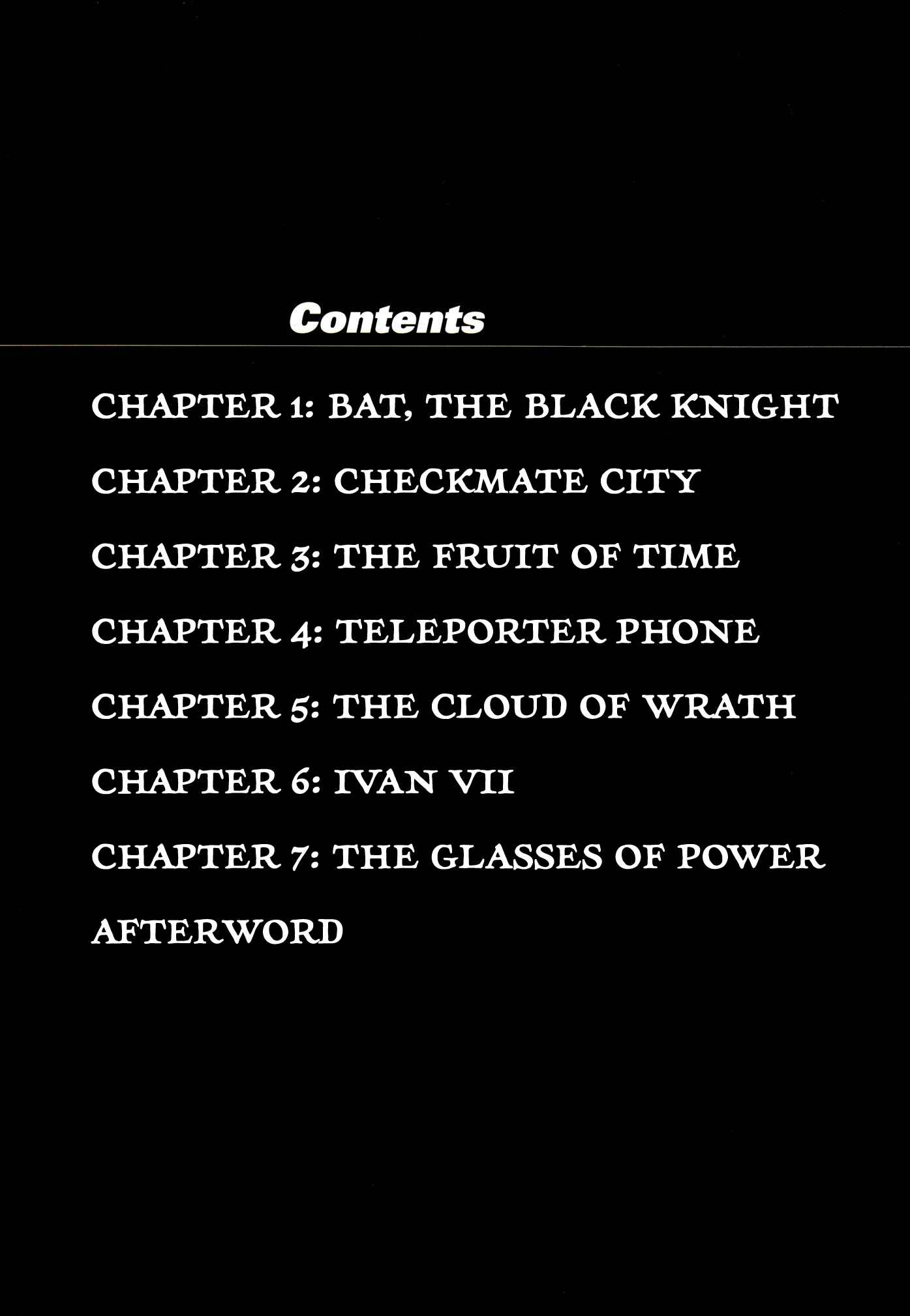 Page 4 Chapter 1 Black Knight Bat (Full Color Edition)