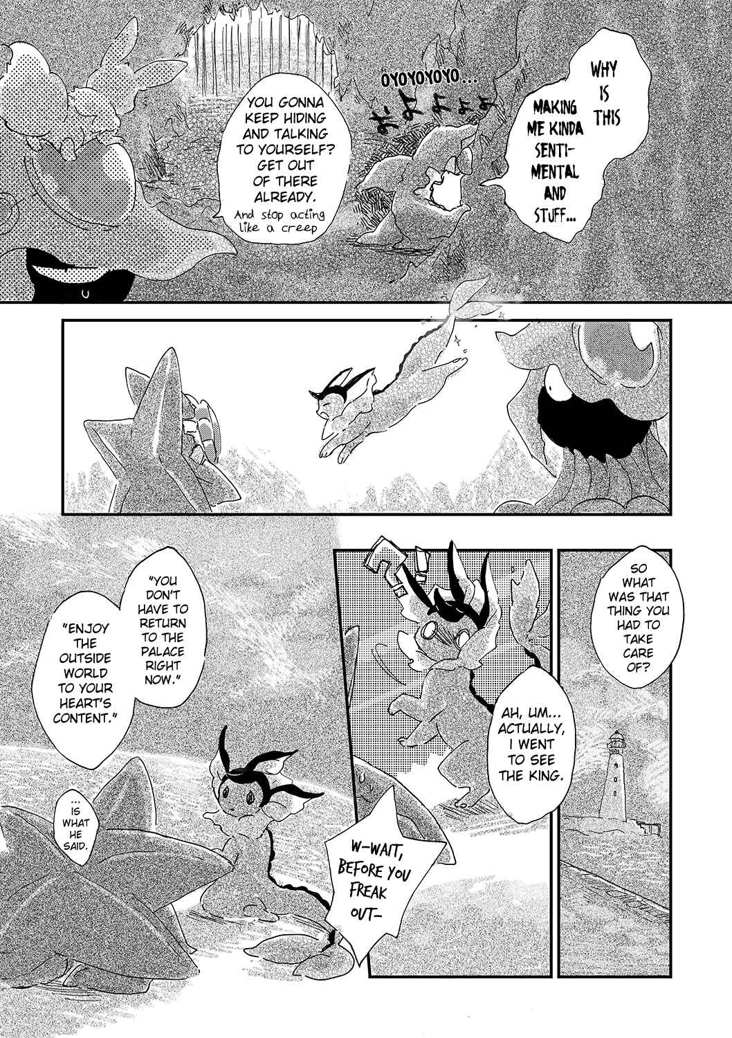Page 40 Chapter 3 Pokemon - Someday, On the Star-Falling Sea (Doujinshi)