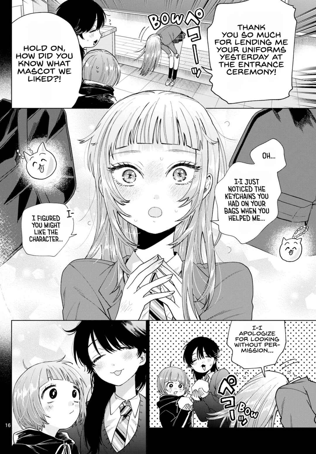 Page 16 Chapter 14 Momose Akira no Hatsukoi Hatan-chuu.