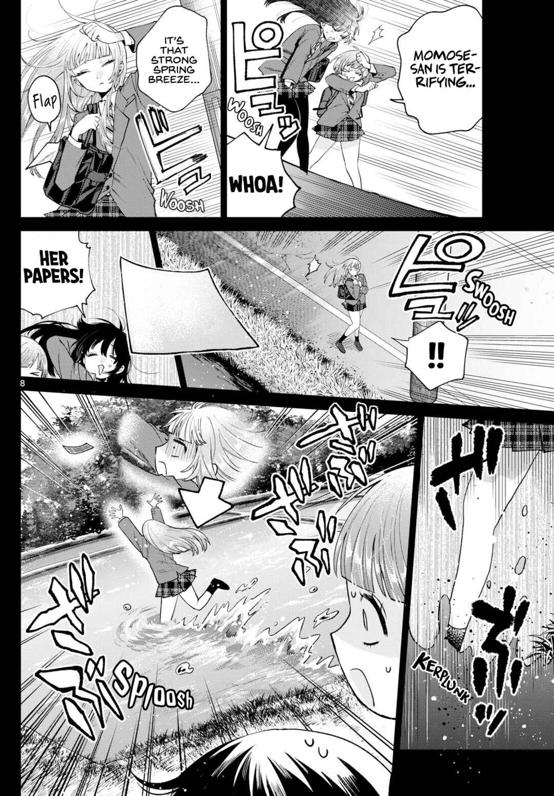 Page 8 Chapter 14 Momose Akira no Hatsukoi Hatan-chuu.