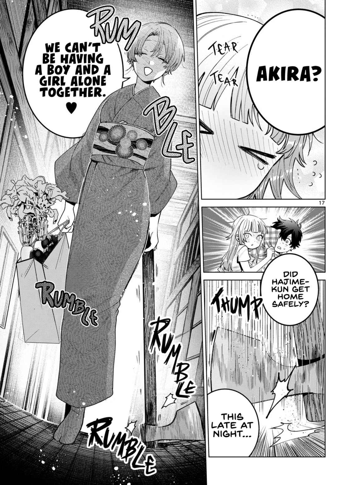 Page 17 Chapter 30 Momose Akira no Hatsukoi Hatan-chuu.