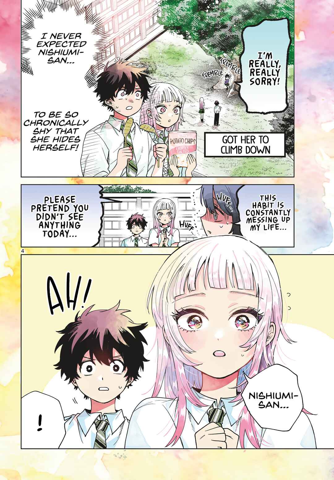Page 4 Chapter 42 Momose Akira no Hatsukoi Hatan-chuu.