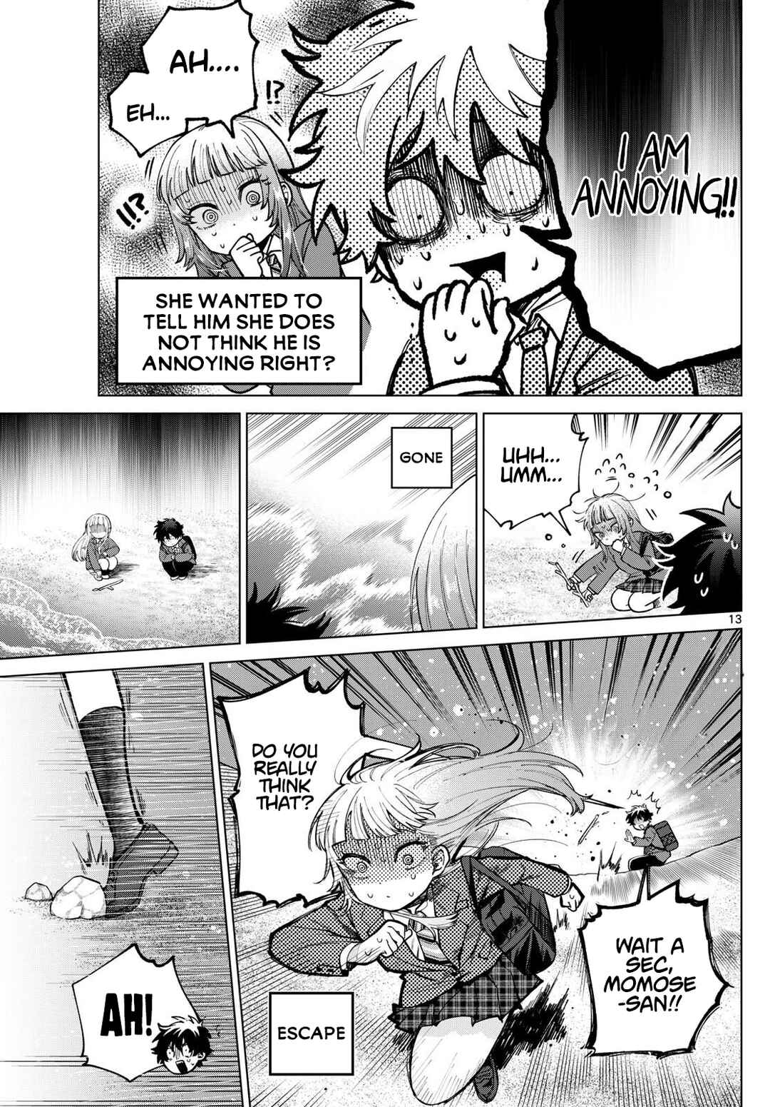 Page 13 Chapter 7 Momose Akira no Hatsukoi Hatan-chuu.