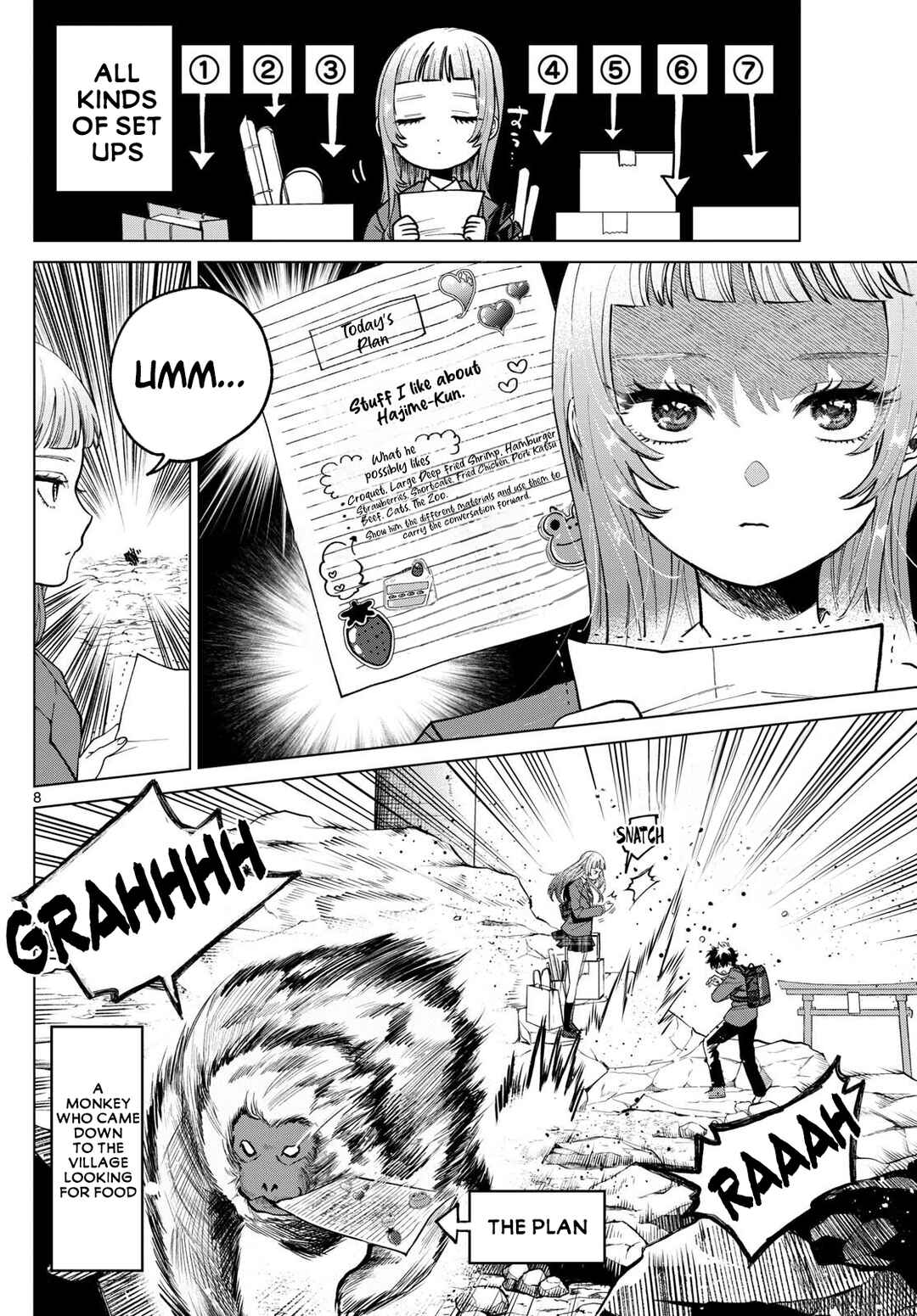 Page 8 Chapter 7 Momose Akira no Hatsukoi Hatan-chuu.