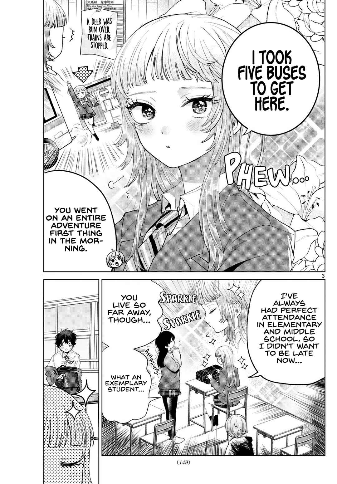Page 3 Chapter 13 Momose Akira no Hatsukoi Hatan-chuu.