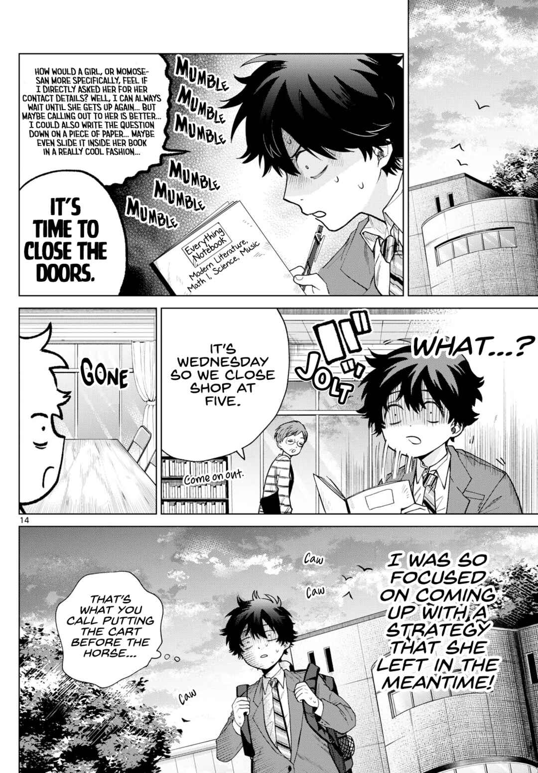 Page 14 Chapter 15 Momose Akira no Hatsukoi Hatan-chuu.