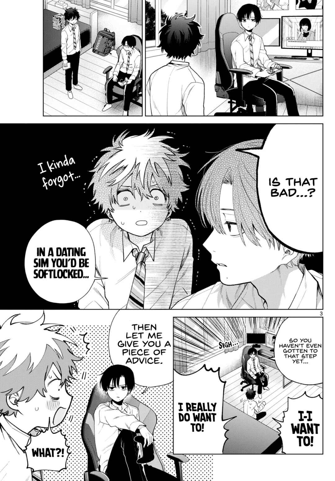 Page 3 Chapter 15 Momose Akira no Hatsukoi Hatan-chuu.