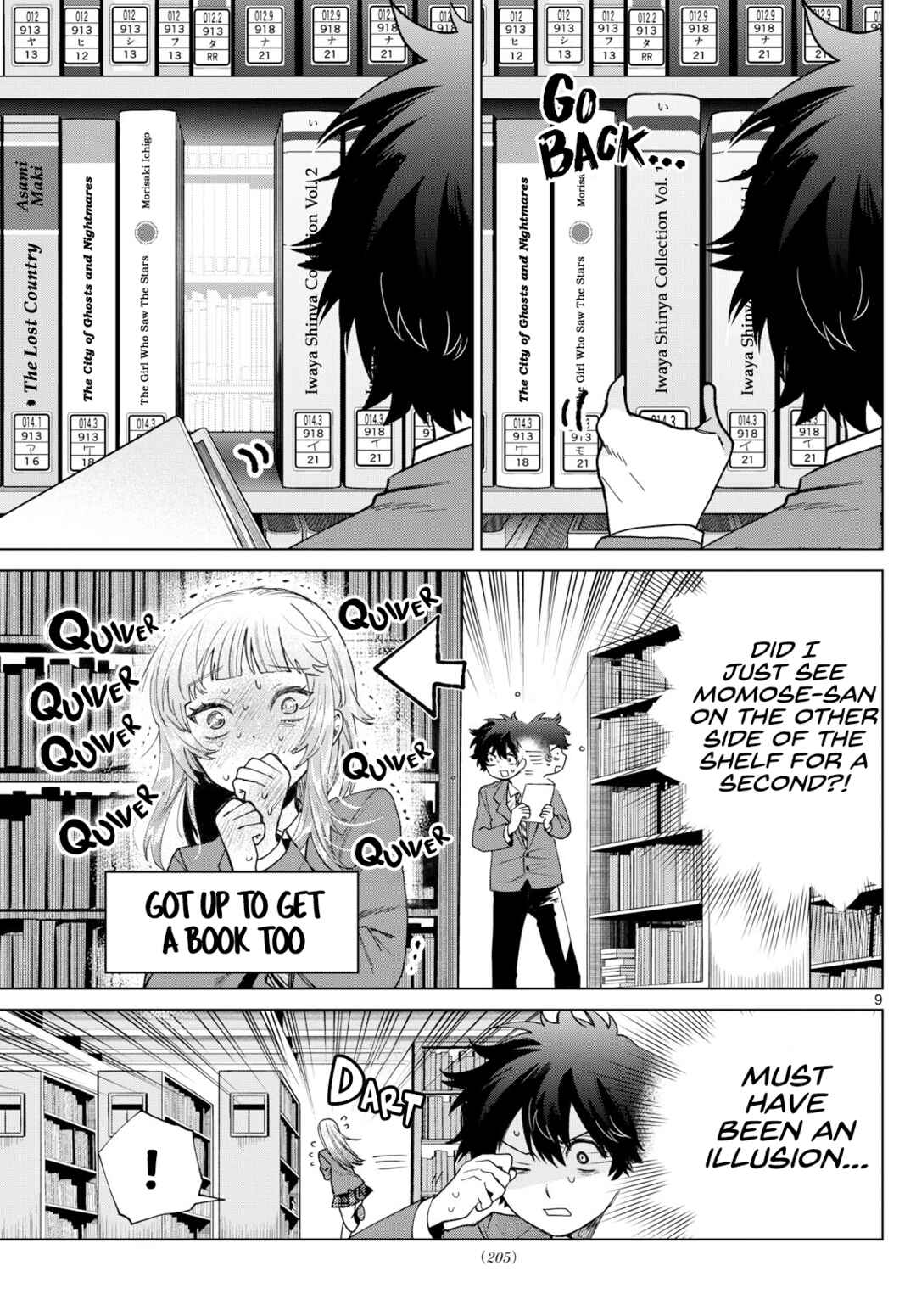 Page 9 Chapter 15 Momose Akira no Hatsukoi Hatan-chuu.