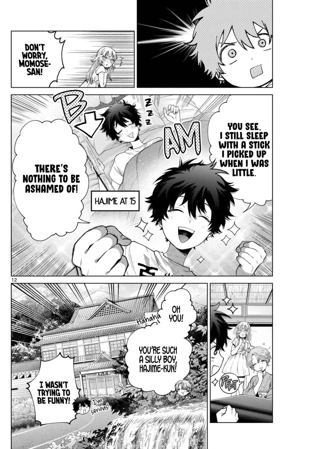 Page 12 Chapter 28 Momose Akira no Hatsukoi Hatan-chuu.