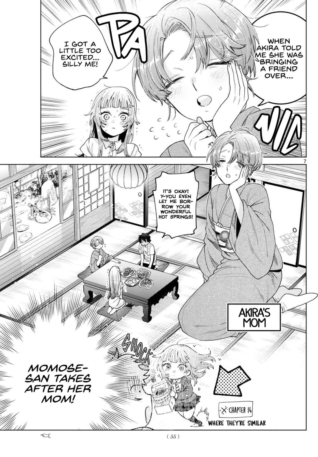 Page 7 Chapter 28 Momose Akira no Hatsukoi Hatan-chuu.