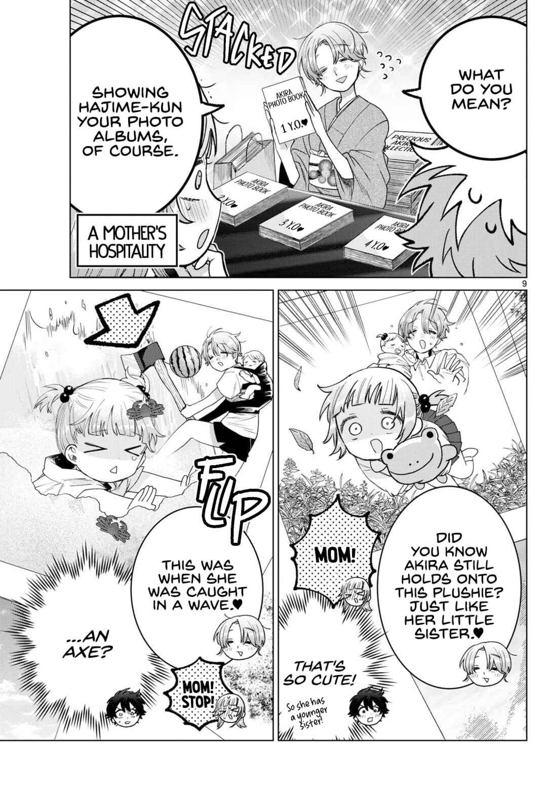 Page 9 Chapter 28 Momose Akira no Hatsukoi Hatan-chuu.