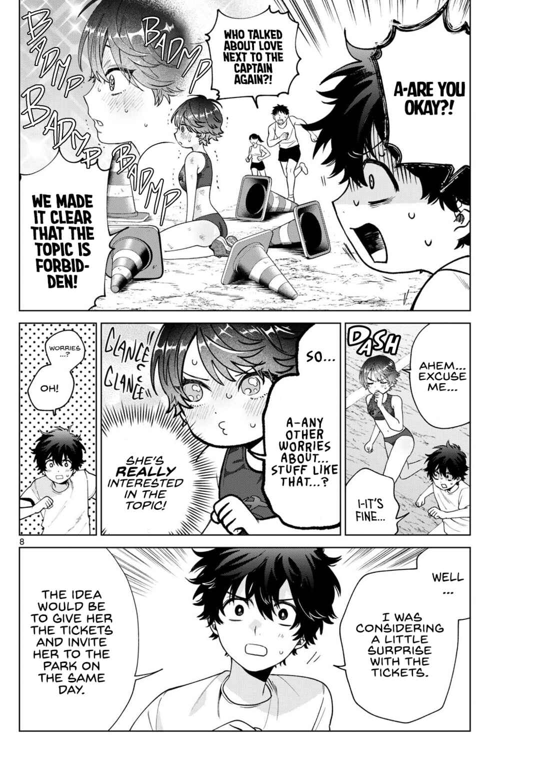 Page 8 Chapter 26 Momose Akira no Hatsukoi Hatan-chuu.