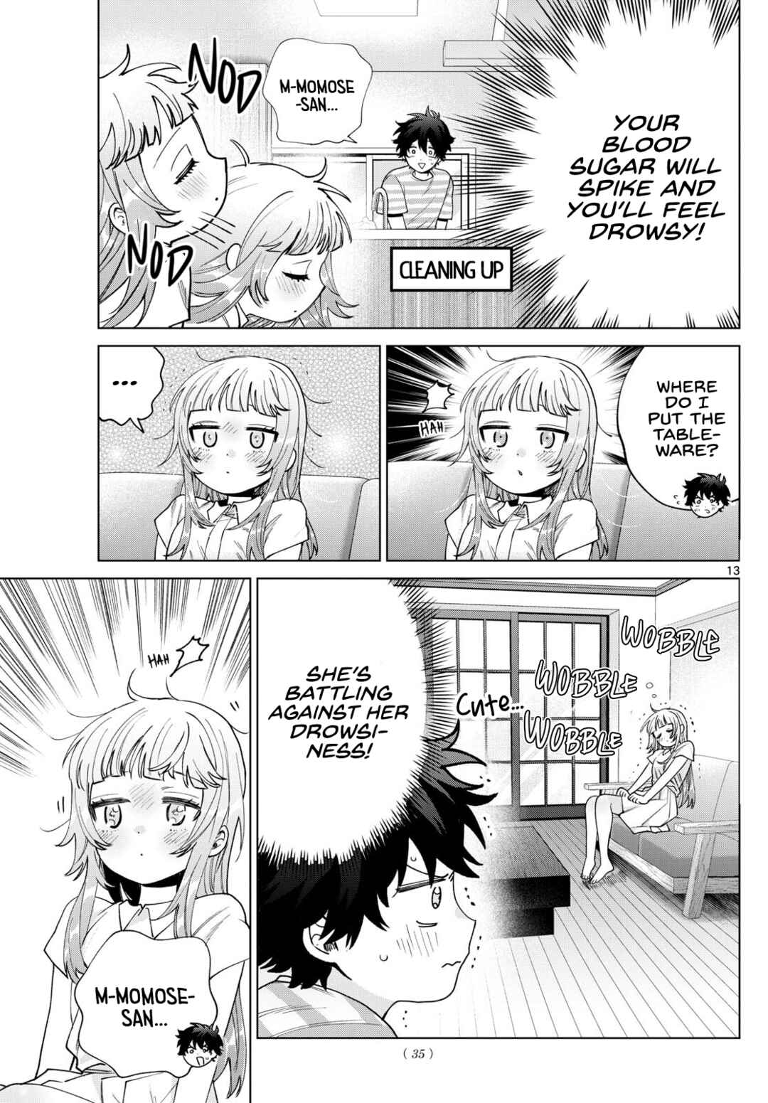 Page 12 Chapter 29 Momose Akira no Hatsukoi Hatan-chuu.
