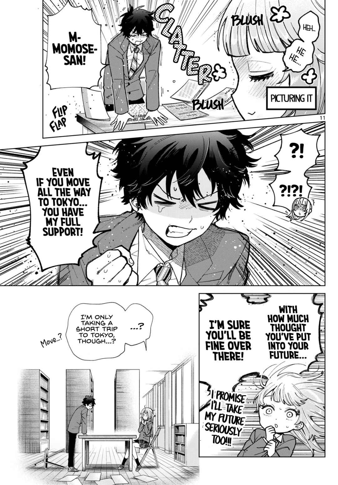 Page 11 Chapter 17 Momose Akira no Hatsukoi Hatan-chuu.