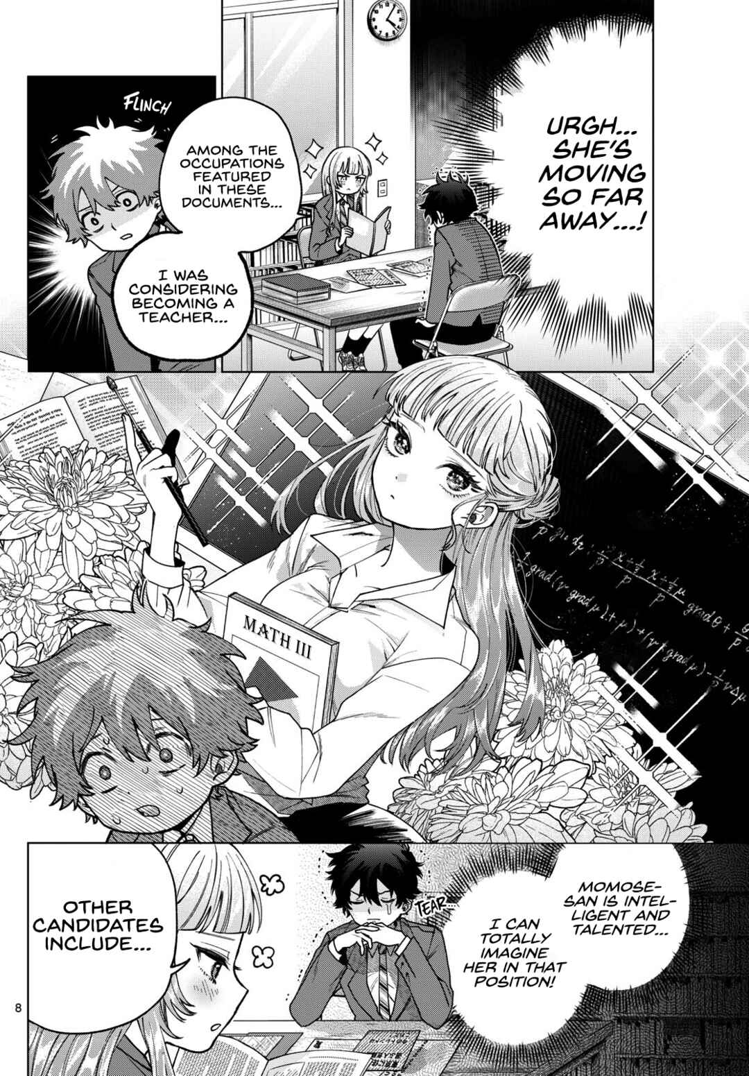 Page 8 Chapter 17 Momose Akira no Hatsukoi Hatan-chuu.