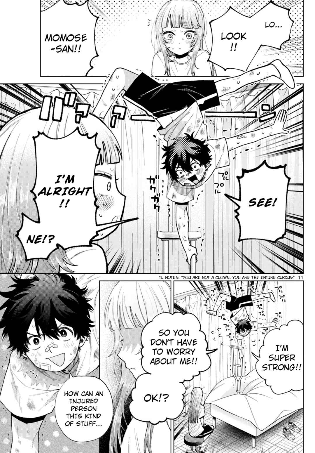 Page 11 Chapter 10 Momose Akira no Hatsukoi Hatan-chuu.