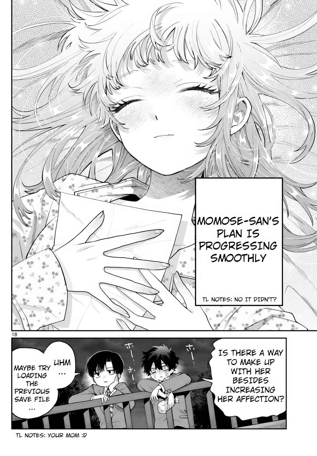 Page 18 Chapter 11 Momose Akira no Hatsukoi Hatan-chuu.