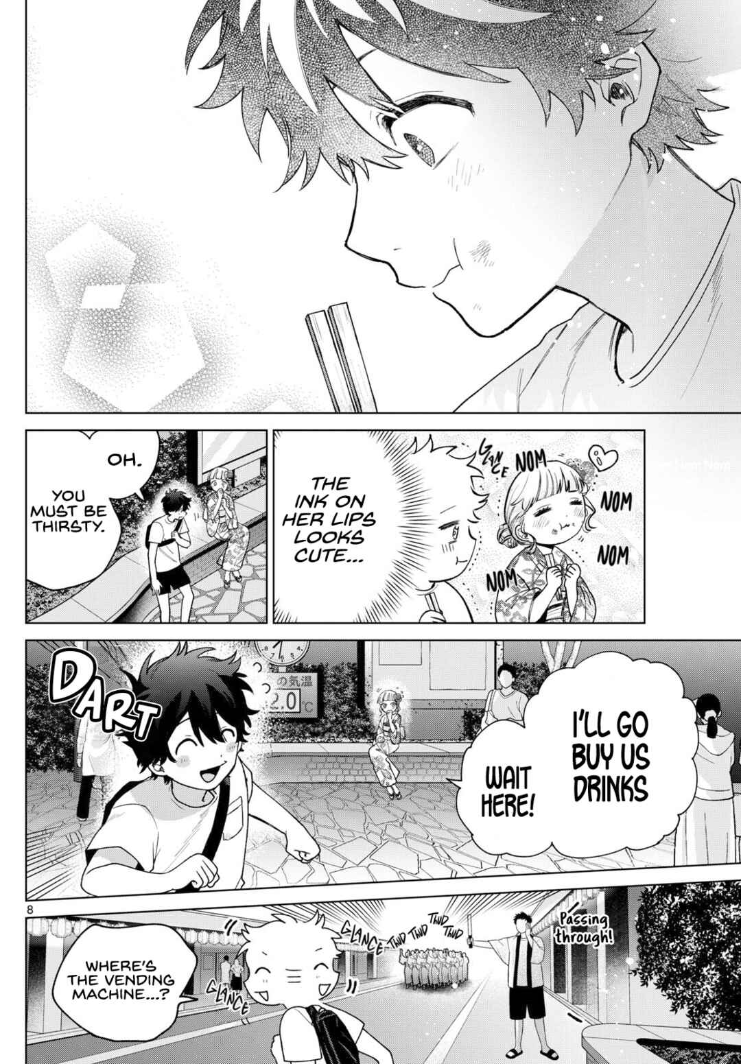 Page 8 Chapter 19 Momose Akira no Hatsukoi Hatan-chuu.