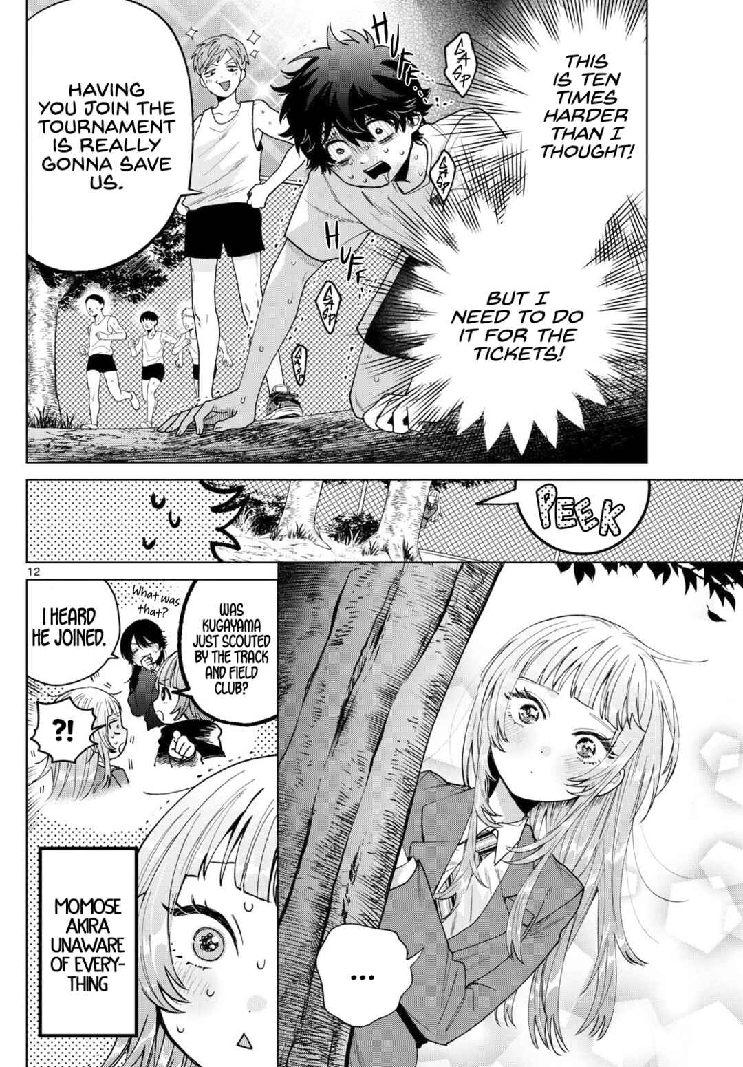 Page 12 Chapter 25 Momose Akira no Hatsukoi Hatan-chuu.