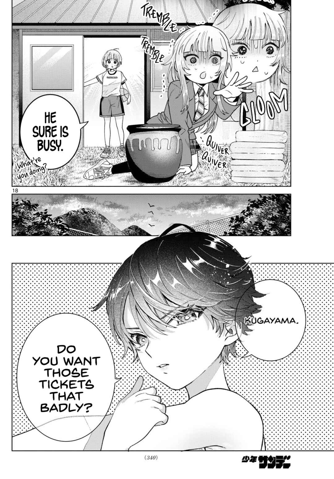 Page 18 Chapter 25 Momose Akira no Hatsukoi Hatan-chuu.