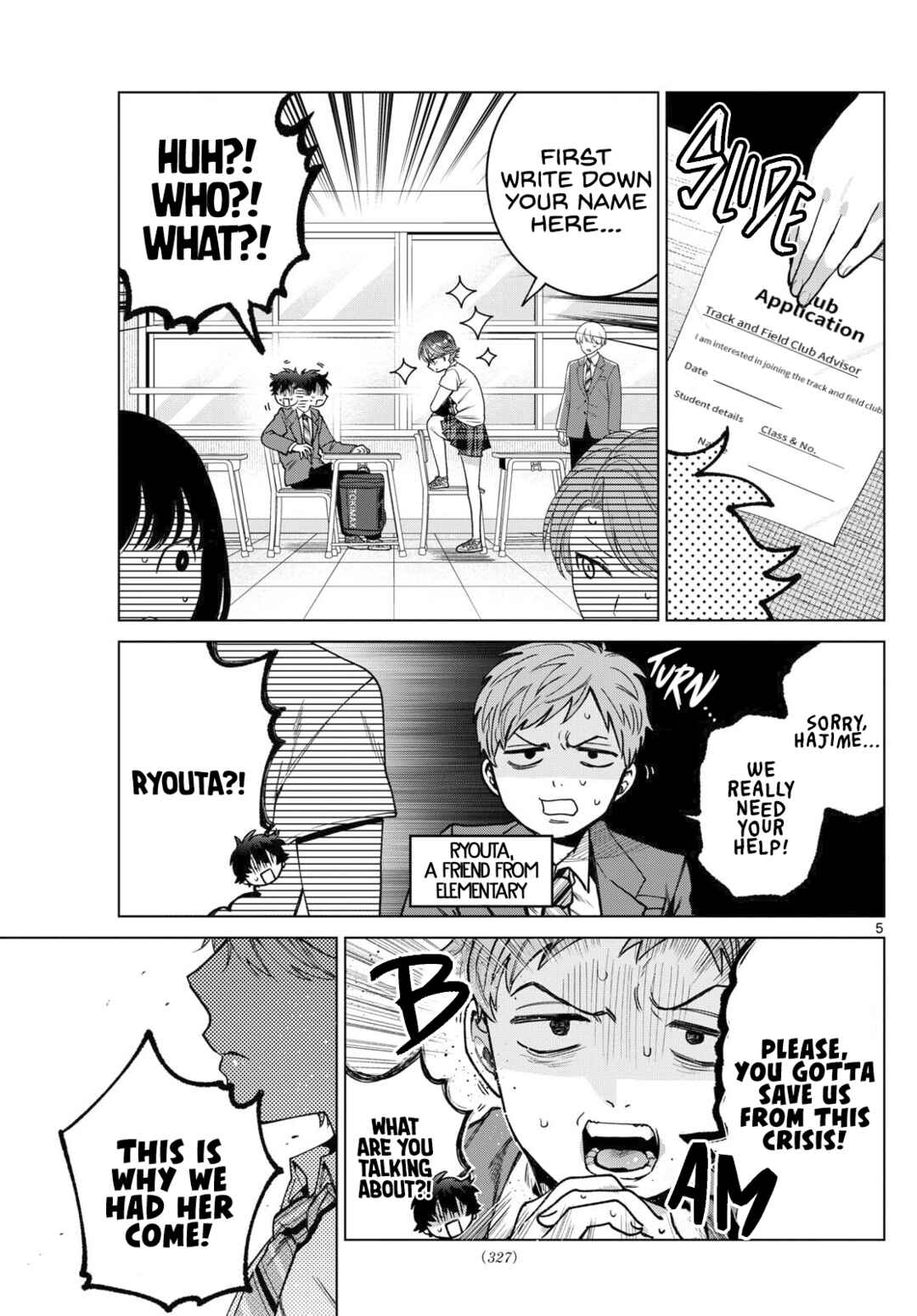 Page 5 Chapter 25 Momose Akira no Hatsukoi Hatan-chuu.