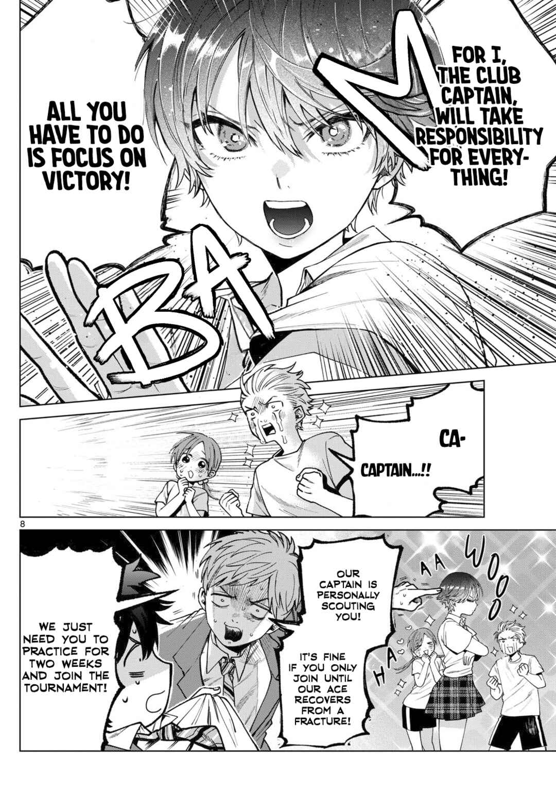 Page 8 Chapter 25 Momose Akira no Hatsukoi Hatan-chuu.