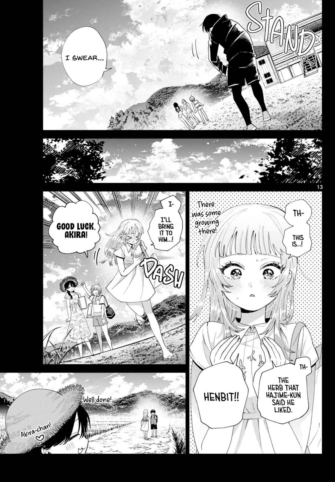 Page 13 Chapter 40 Momose Akira no Hatsukoi Hatan-chuu.