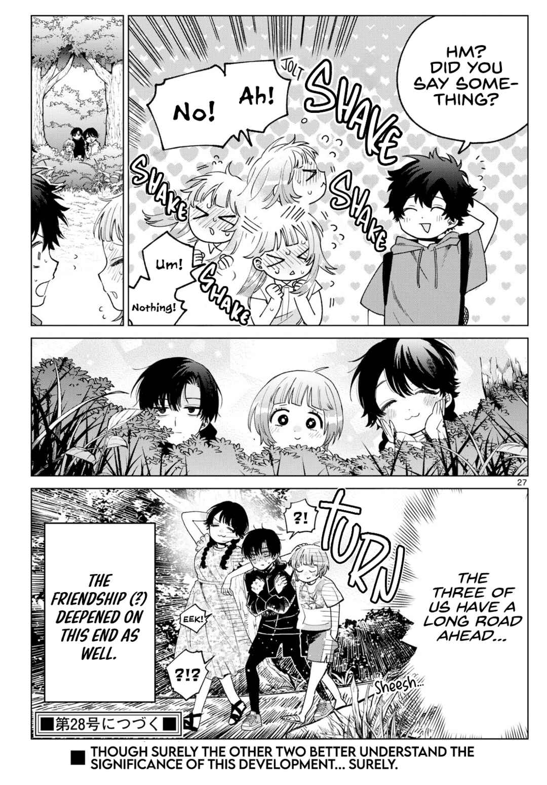 Page 27 Chapter 40 Momose Akira no Hatsukoi Hatan-chuu.