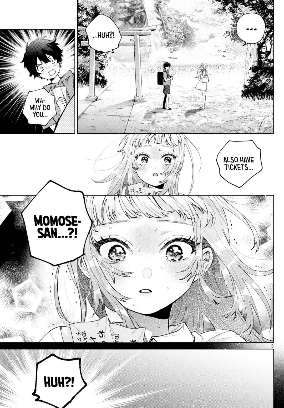 Page 3 Chapter 40 Momose Akira no Hatsukoi Hatan-chuu.