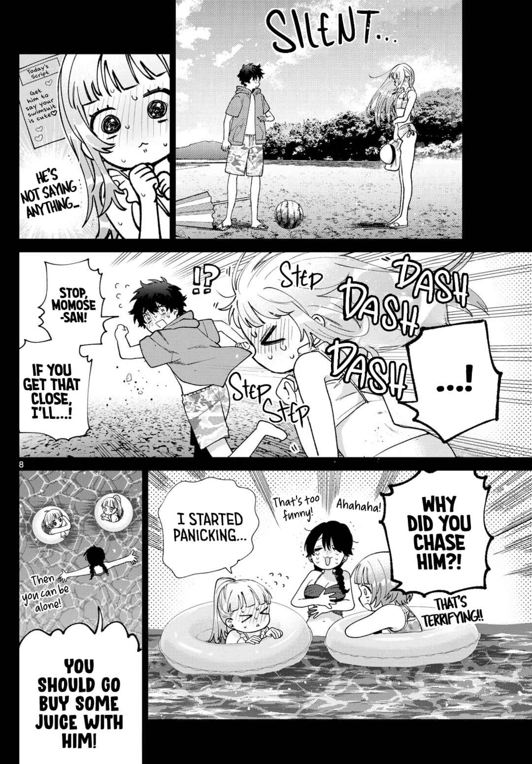 Page 8 Chapter 40 Momose Akira no Hatsukoi Hatan-chuu.